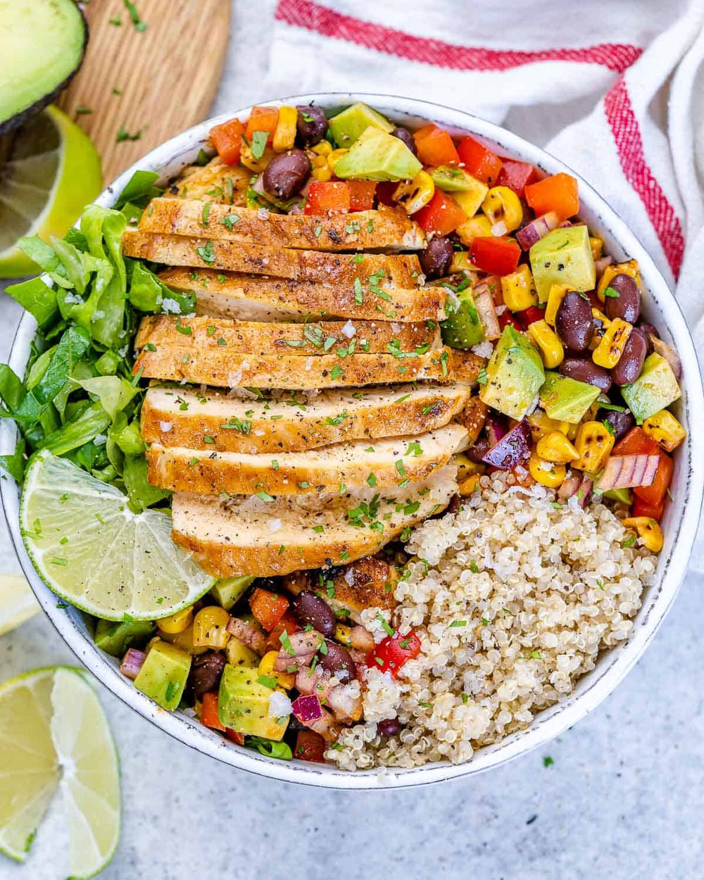 Chicken Taco Bowl (15 Serves)