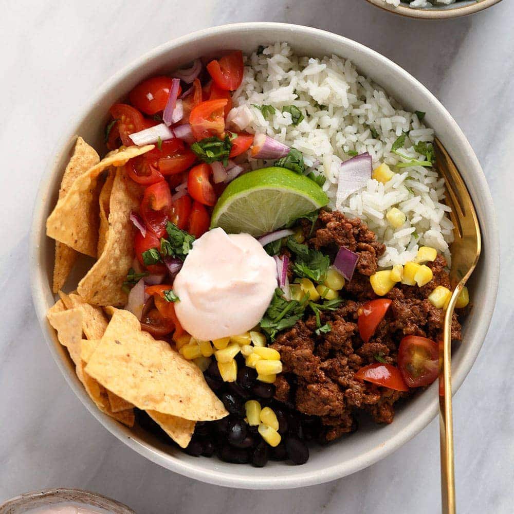 Beef Taco Bowl (15 Serves)