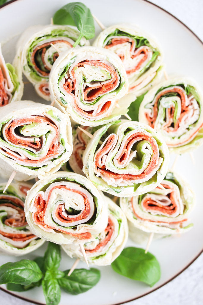 Honey Turkey Pinwheel Sandwiches (15 Serves)